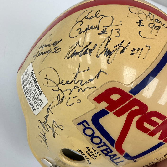 1993 Tampa Bay Storm Arena Football World Champions Team Signed Helmet