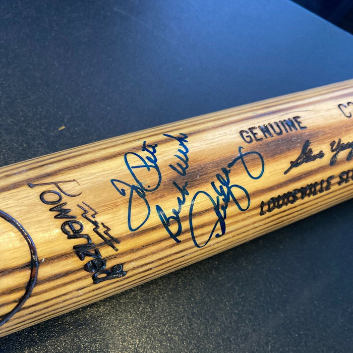 Steve Yeager Signed 1970's Louisville Slugger Game Used Baseball Bat JSA COA