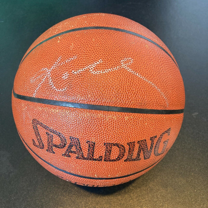 Kobe Bryant Signed Game Used Official Spalding Official NBA Game Basketball JSA