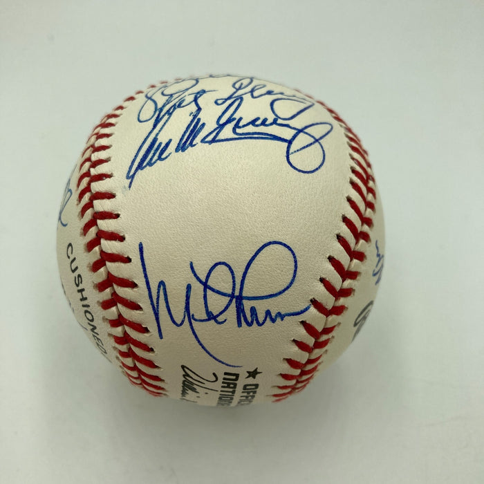 1976 Cincinnati Reds World Series Champs Team Signed Baseball Beckett COA