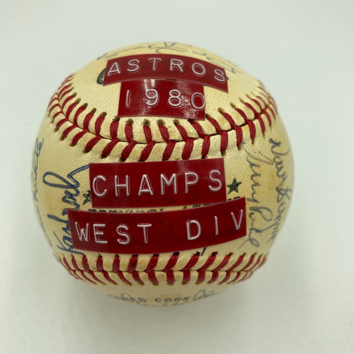 Nolan Ryan 1980 Houston Astros Team Signed Baseball