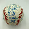 1991 Minnesota Twins World Series Champs Team Signed Baseball JSA COA 31 Sigs