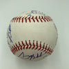 2017 Cleveland Indians Team Signed Official World Series Baseball JSA COA