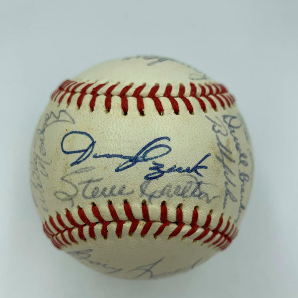 Mike Schmidt Rookie Season 1973 Philadelphia Phillies Team Signed Baseball JSA