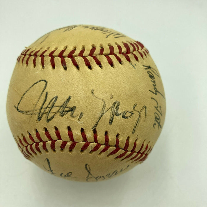 Willie Mays 1975 New York Mets Team Signed Baseball