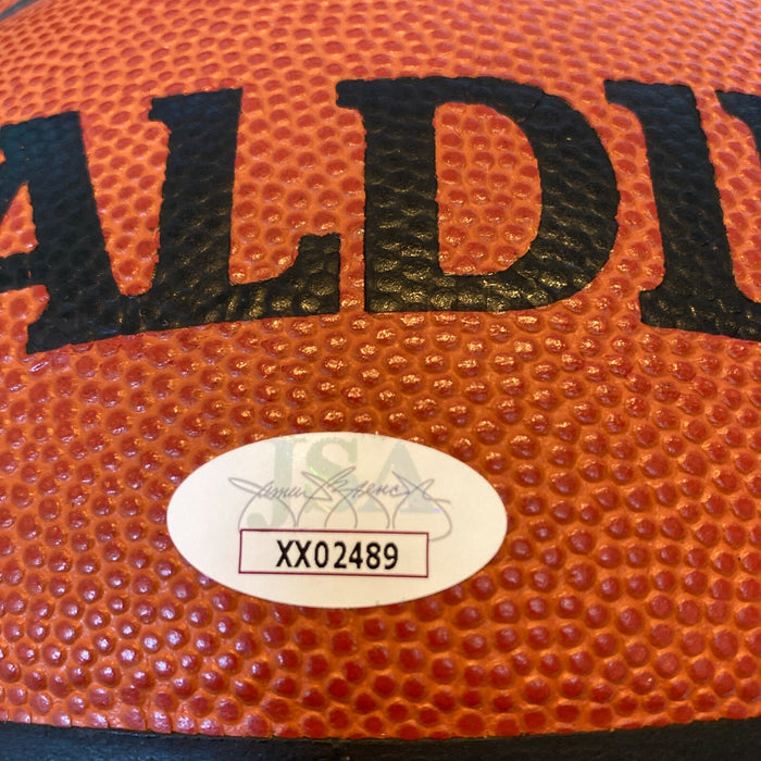 Dirk Nowitzki Vince Carter Paul Pierce 1998 NBA Draft Signed Basketball JSA COA