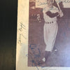 Rare Bobby Thomson Day Signed 1951 Program W/ Durocher Irvin Harwell JSA COA
