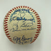 Mickey Mantle Joe Dimaggio New York Yankees Greats Signed Baseball 35 Sigs JSA