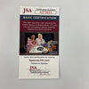 Carlton Fisk "Stay Fair! Stay Fair!" Signed Cooperstown Baseball Bat JSA COA