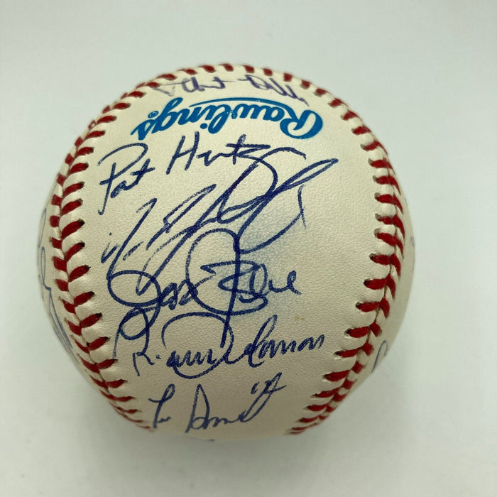 1994 All Star Game Team Signed Baseball Cal Ripken Jr. Kirby Puckett JSA COA