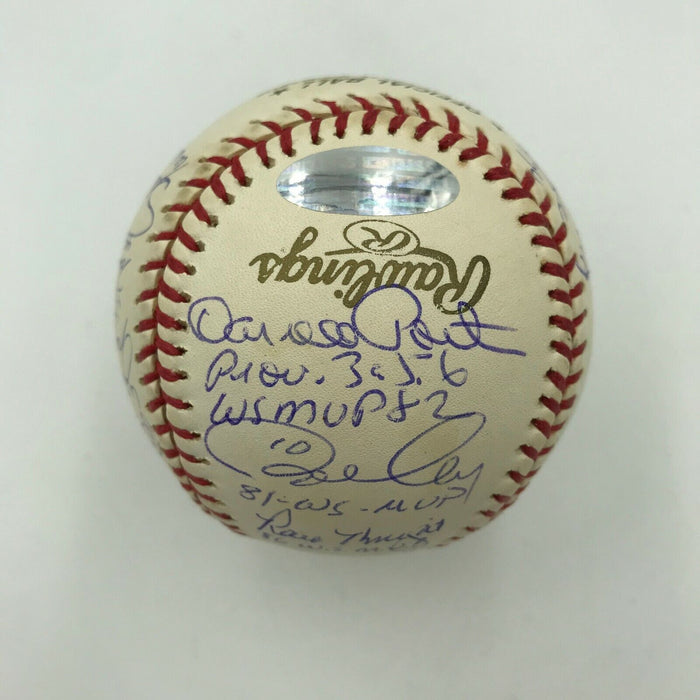 RARE World Series MVP's Multi Signed Baseball Bob Gibson 16 Sigs With JSA COA