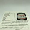 President Donald Trump Full Name Signed Major League Baseball Mint JSA COA