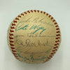 1955 Brooklyn Dodgers W.S. Champs Team Signed Baseball Jackie Robinson PSA DNA