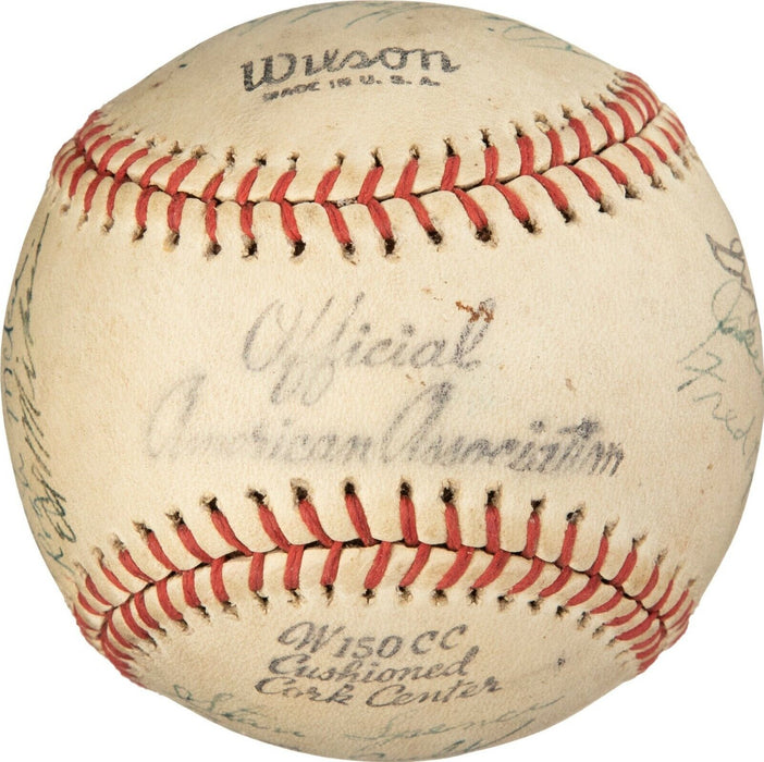 Earliest Known 1939 Stan Musial Pre Rookie All Star Game Signed Baseball PSA DNA