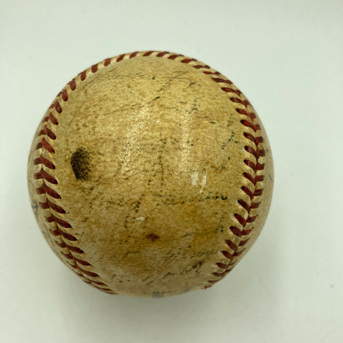 1950's New York Giants Team Signed Official National League Baseball