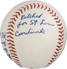 1950 Paul Daffy Dean Single Signed National League Baseball Dizzy Brother JSA
