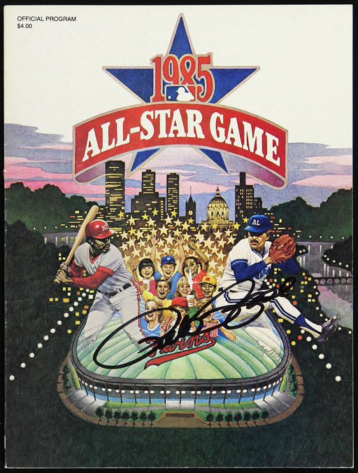 Pete Rose Signed Original 1985 Cincinnati Reds Signed All Star Game Program JSA