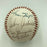 Willie Mays 1954 New York Giants World Series Champs Team Signed Baseball JSA