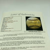 Emil Irish Meusel Single Signed National League Baseball JSA COA New York Giants