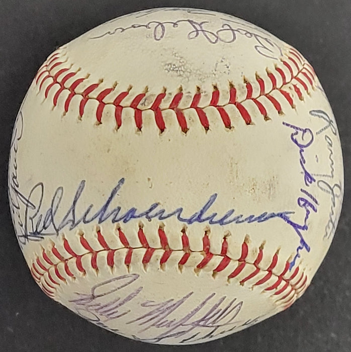 1967 St. Louis Cardinals World Series Champs Team Signed Baseball JSA COA