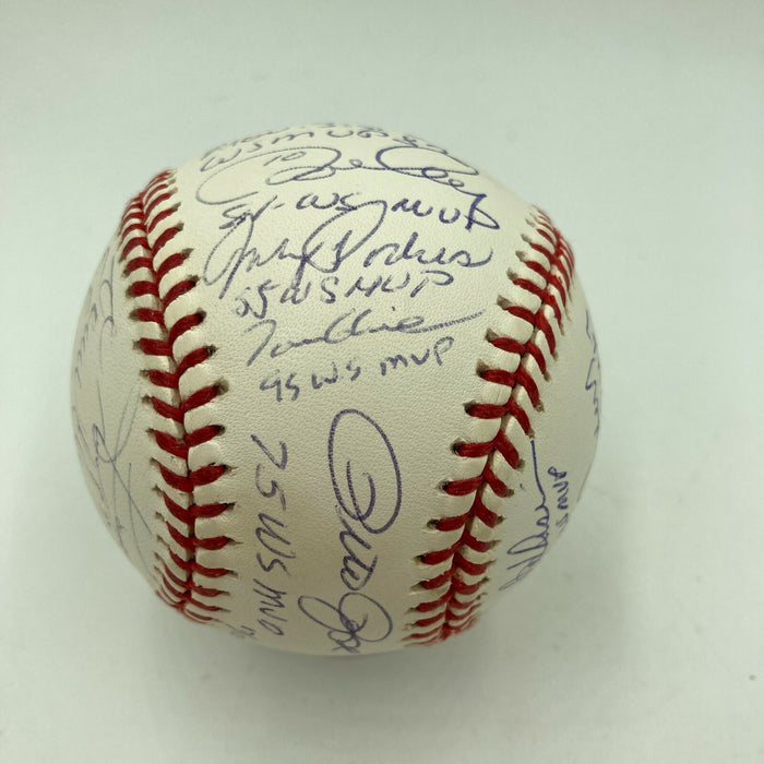 RARE World Series MVP's Multi Signed Baseball 16 Sigs With JSA COA
