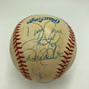 1999 NY Yankees World Series Champs Team Signed Baseball Derek Jeter JSA COA
