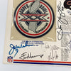 1985 Chicago Bears Super Bowl Champs Team Signed Patch Walter Payton PSA DNA COA