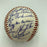 1970's Old Timers Day Signed Baseball Casey Stengel Pee Wee Reese