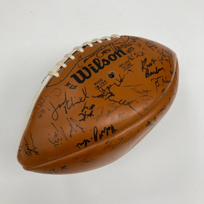 1988 Pac-10 Champion USC Trojans Team Signed Football