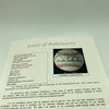 1996 Derek Jeter Rookie Signed Official American League Baseball JSA COA