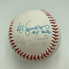 Stan Musial Bob Gibson Lou Brock St Louis. Cardinals HOF Signed Baseball JSA COA