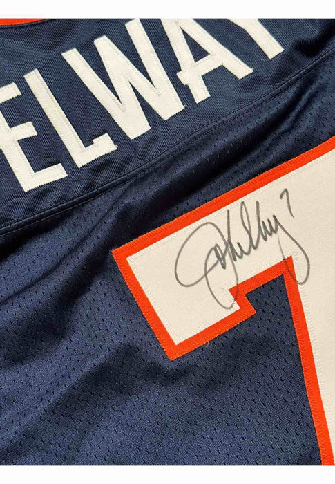 John Elway Signed 1997 Denver Broncos Nike Pro Cut Game Jersey JSA COA