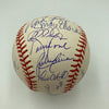 1996 Yankees Team Signed World Series Baseball Derek Jeter Mariano Rivera JSA