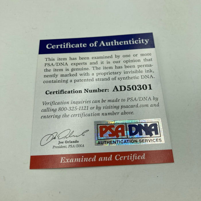 Terence Bud Crawford Signed Official Major League Baseball PSA DNA COA Boxing