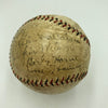 Jesse Haines 1930's Cardinals Signed Official National League Baseball JSA COA