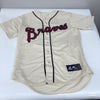 Chipper Jones Signed Majestic Atlanta Braves Jersey JSA COA