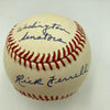 Rick Ferrell Signed Heavily Inscribed American League Baseball JSA COA