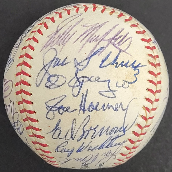 1967 St. Louis Cardinals World Series Champs Team Signed Baseball JSA COA