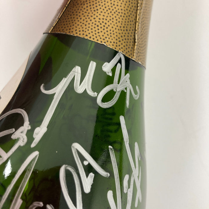 2012 San Francisco Giants W.S. Champs Team Signed Champagne Bottle PSA & MLB