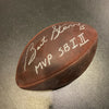 Bart Starr "MVP SB I & II" Signed Inscribed Wilson NFL Game Football Beckett COA