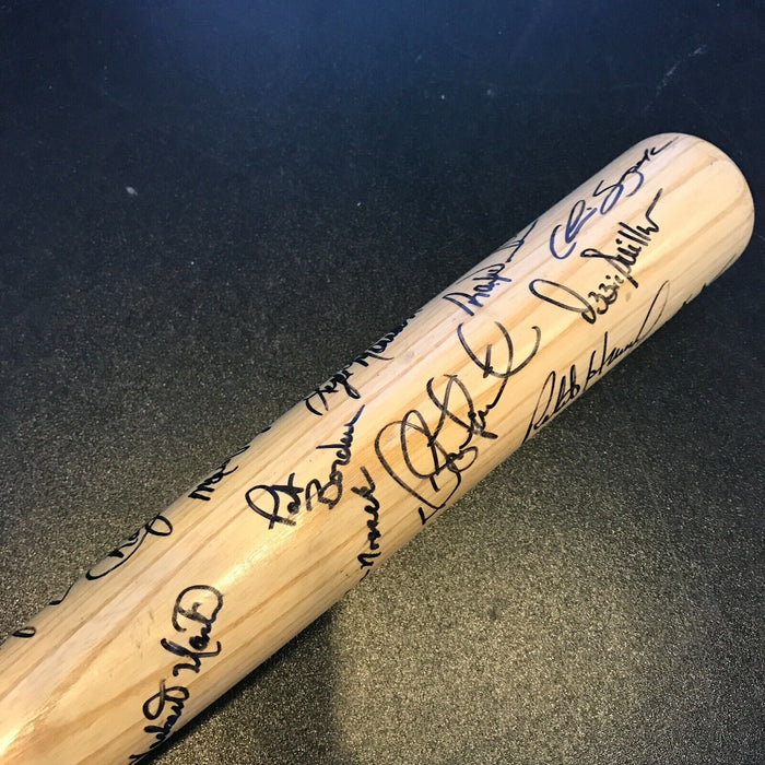 1996 Chicago White Sox Team Signed Autographed Baseball Bat Frank Thomas