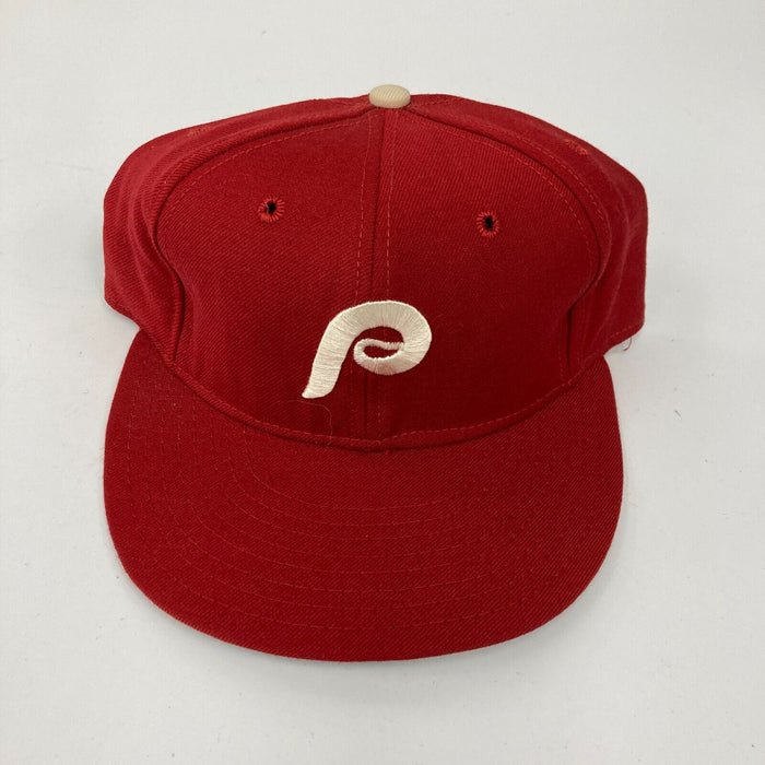 Vintage 1970's Philadelphia Phillies Game Issued Wilson Baseball Cap Hat