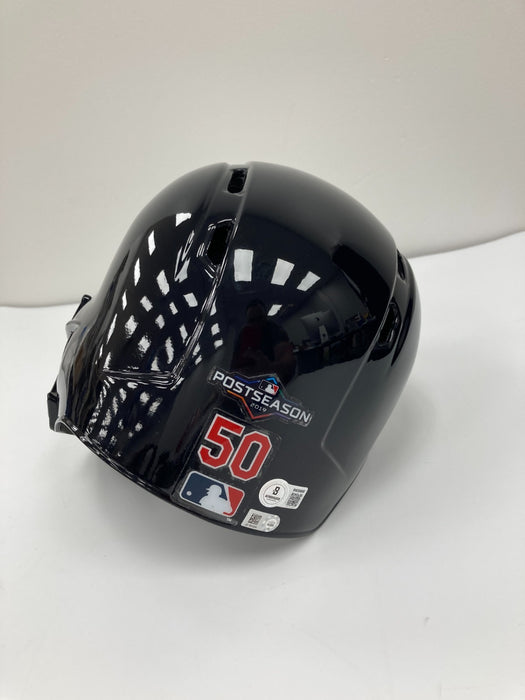 Adam Wainwright Signed 2019 NLCS Game 4 St. Louis Cardinals Game Helmet Beckett