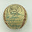 Beautiful 1954 New York Yankees Team Signed Baseball Mickey Mantle With JSA COA