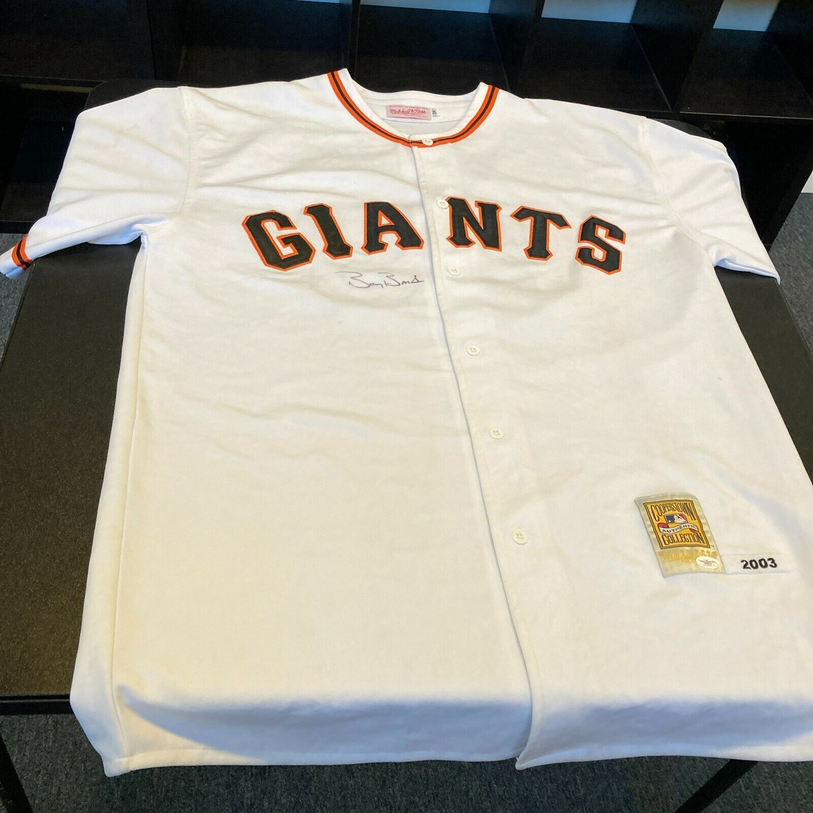 Barry Bonds Signed Authentic San Francisco Giants Game Model 660 HR Je —  Showpieces Sports