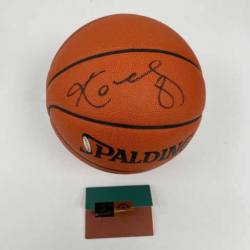 Kobe Bryant Signed Spalding Official Game Basketball Upper Deck UDA COA