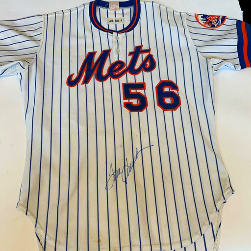 Rare Tom Seaver Signed 1982 New York Mets Game Used Jersey With JSA COA