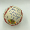 Rare Tom Seaver Signed Heavily Inscribed Career STAT Baseball With RJ COA