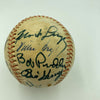 Willie Mays 1966 San Francisco Giants Team Signed Baseball JSA COA