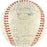 Beautiful 1960 Milwaukee Braves Team Signed Baseball With Hank Aaron PSA DNA